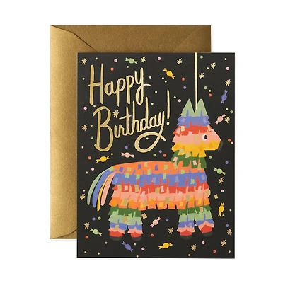 Pinata Birthday Card