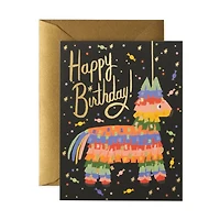 Pinata Birthday Card