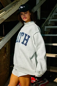 Faith Mock Neck Sweatshirt