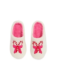 CANDY CANE SLIPPERS