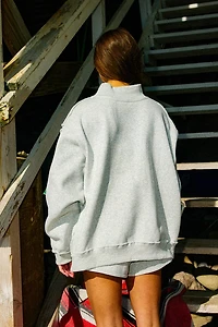 Gray WWJD Mock Neck