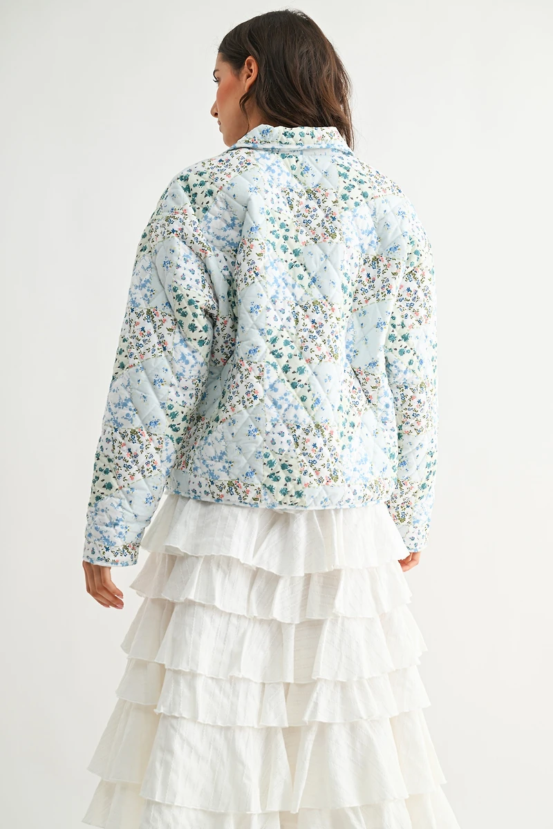 Blossom Breeze Quilted Jacket