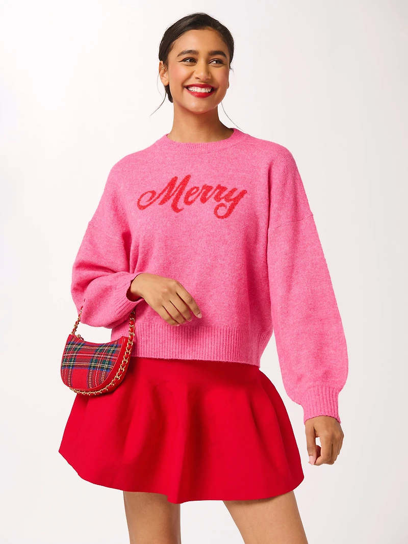 Merry Pink Sweater