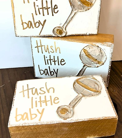 Hush Little Baby Block