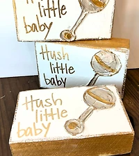 Hush Little Baby Block