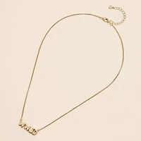 WWJD 18K Gold Necklace