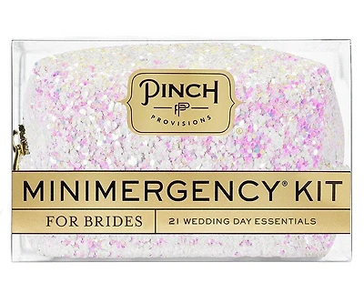 White Minimergency Kit for Brides