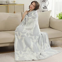 Cheetah Reversible Throw Blanket