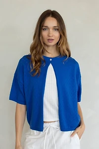 Short Sleeve Cardigan