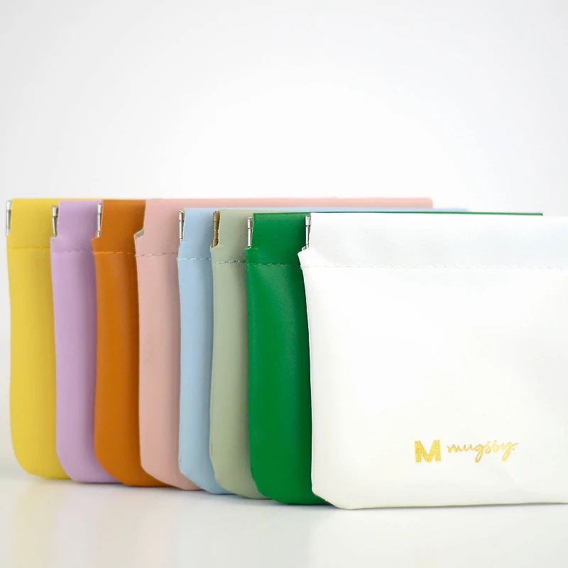 Pistachio Green Squeeze Coin Purse Wallet