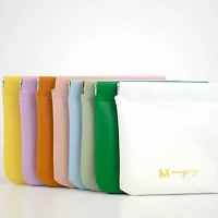 Brown Squeeze Coin Purse Wallet