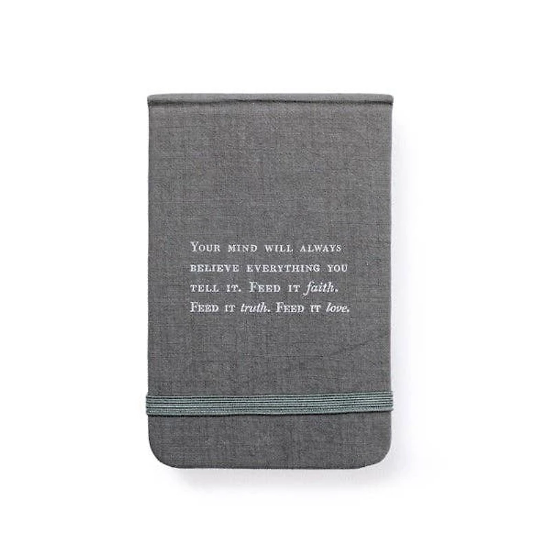 Fabric Notebook - Faith, Truth & Love