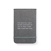 Fabric Notebook - Faith, Truth & Love
