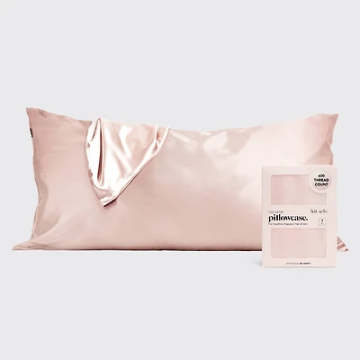 Satin Pillowcase Blush - King
