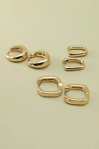 MINI TRIO HOOP EARRING SETS