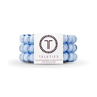 Spiral Hair Coils | Large | Washed Denim Hair Ties