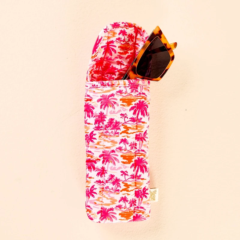Sunglasses Case-Paradise Palms