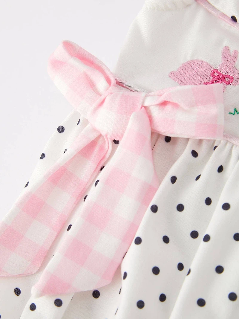 Easter Bunny Smocking Romper