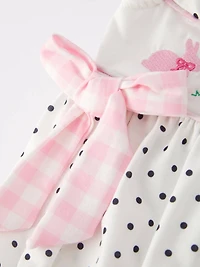 Easter Bunny Smocking Romper