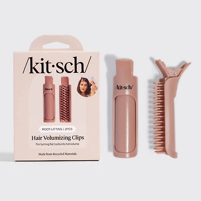 Hair Volumizing Clips in Terracotta