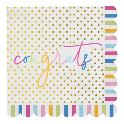 Cocktail Napkin Congrats