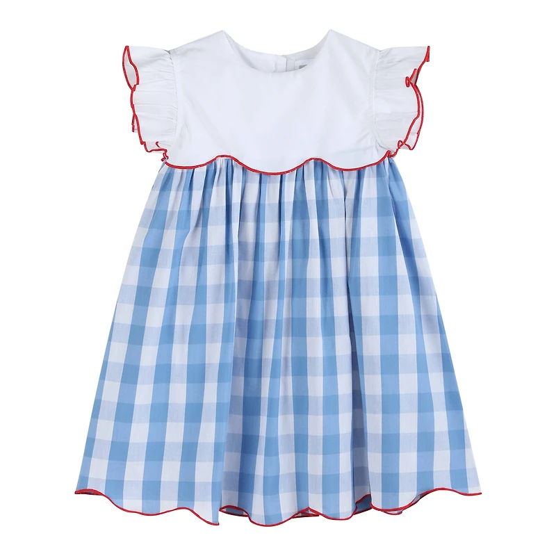 Red & White Blue Flutter Girls