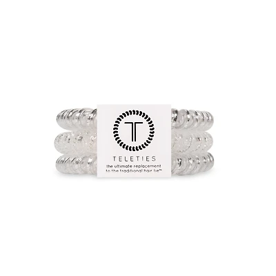 Spiral Hair Coils | Small | Silver Slay Hair Ties