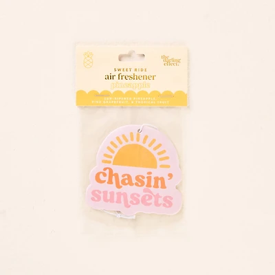 Sweet Ride Car Air Freshener-Chasin' Sunsets