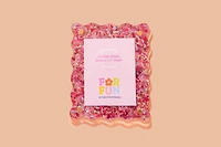 Acrylic Magnetic Frames Gold Confetti