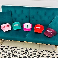 Merry Maroon Trucker