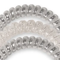 Spiral Hair Coils | Small | Silver Slay Hair Ties