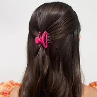 Tiny Open Hair Clip | Tropical Punch