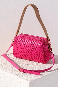 BLYTHE BOXY CROSS-BODY: Pink