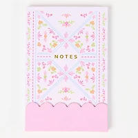 Flip Notepad Floral Stitch