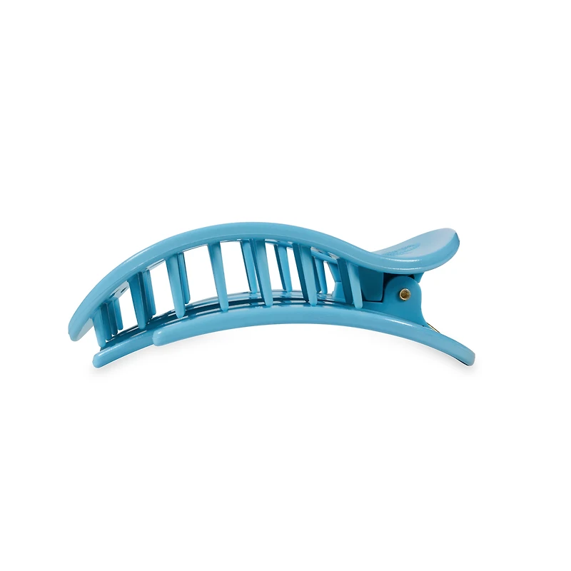 Flat Round Hair Clip | Medium | Summer Sky