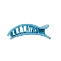 Flat Round Hair Clip | Medium | Summer Sky