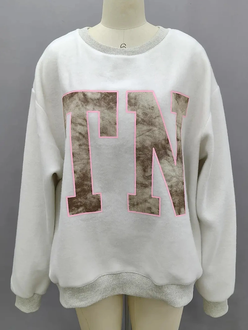 Grey & Camo Tennessee Crewneck