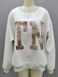 Grey & Camo Tennessee Crewneck