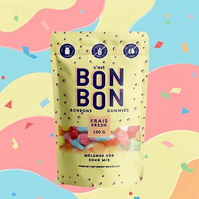 Sour Mix Gummy Candies