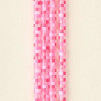 Pink Tumbler Straw Set