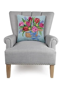 Tulips On Hat Hook Pillow