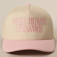 Light Pink Make Heaven Crowded Hat