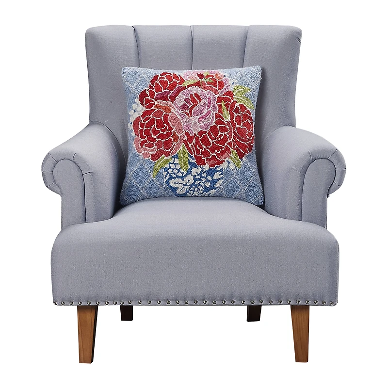 Chinoiserie Hook Pillow - Suzanne Nicoll