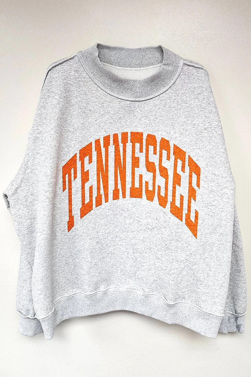 PRE-ORDER Tennessee Reversible Mock Neck Sweatshirt