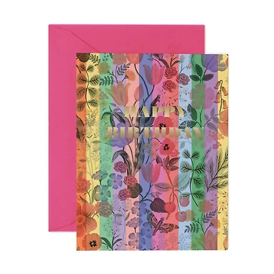 Kaleidoscope Birthday Card