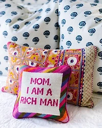 Cher Knows Best Needlepoint Pillow
