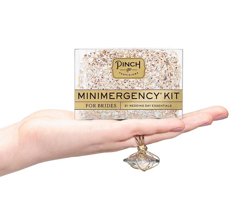 White Minimergency Kit for Brides