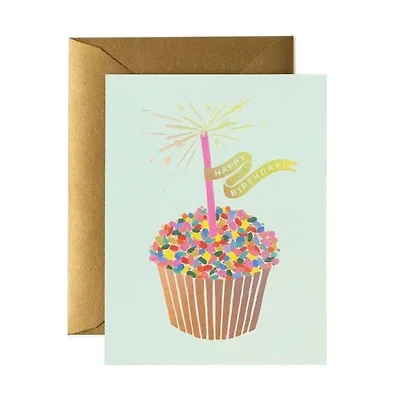Cupcake Birthday Card