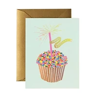 Cupcake Birthday Card