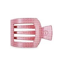 Berry Cozy Large Flat Square Hair Clip